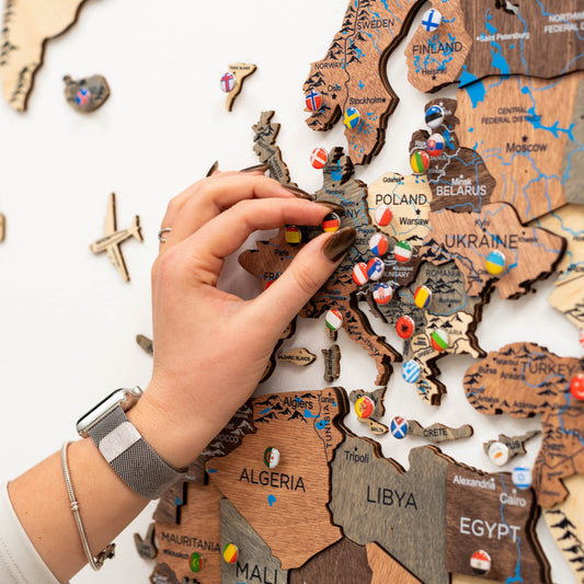 3D Verdenskart i Tre – Smokey Edition