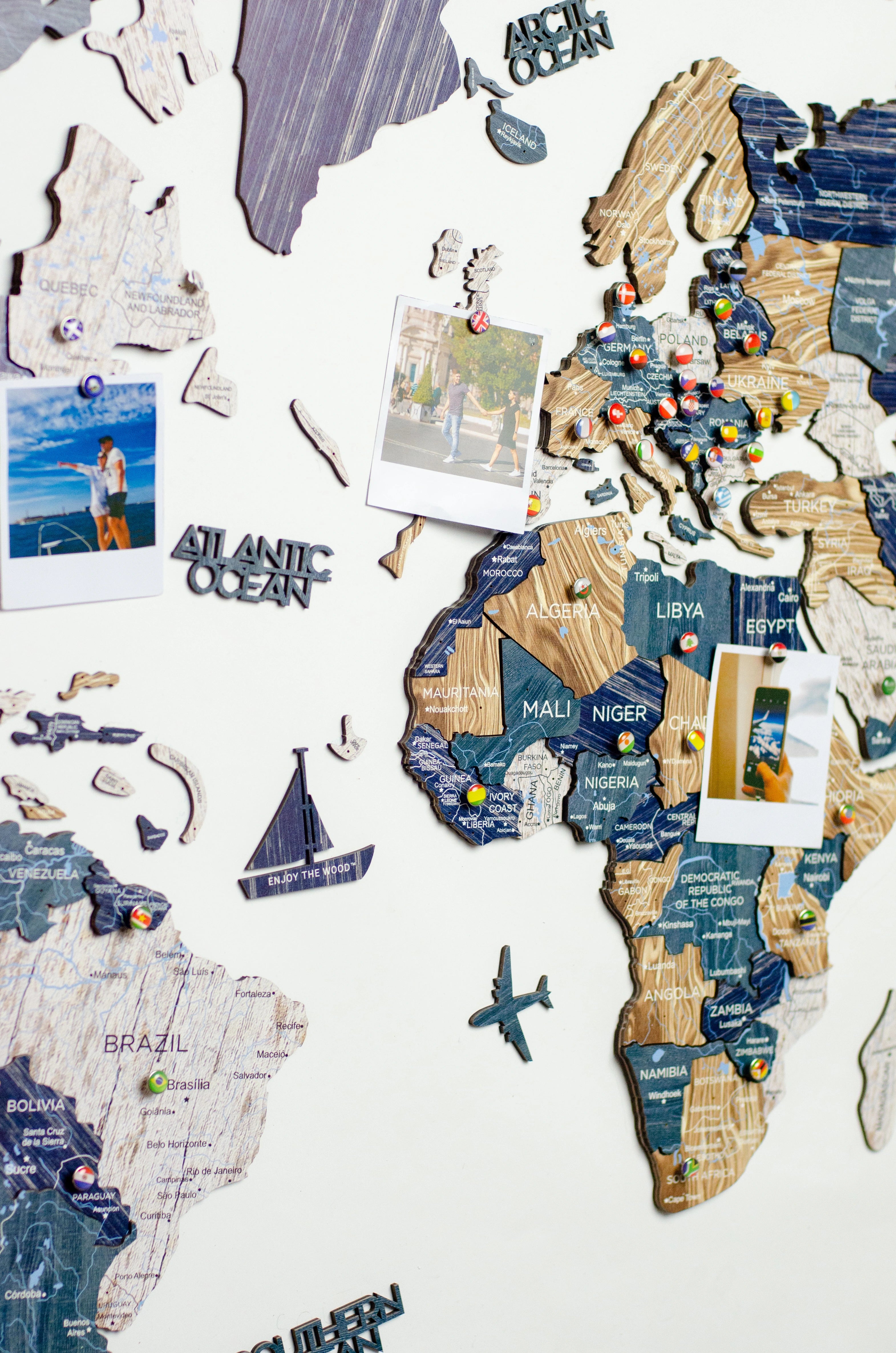 2D Verdenskart i Tre «Mystery Edition»