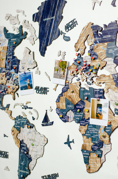 2D Verdenskart i Tre «Mystery Edition»